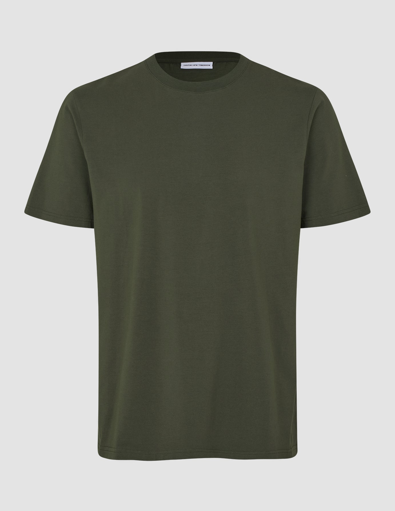 Supima T-shirt Box Fit Green Night